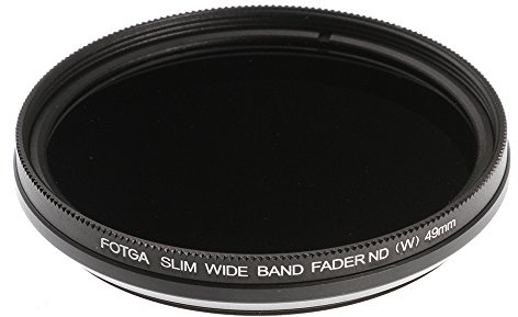 Ruili Slim Fader Variable Nd Filter justerbart neutral densitet, ND2 till ND400,49 mm kamerafilter