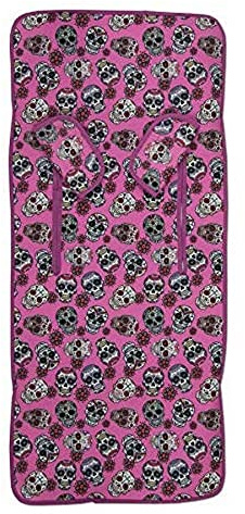 Babyline Lovely Skull - Colchoneta para silla ligera, unisex, color fucsia