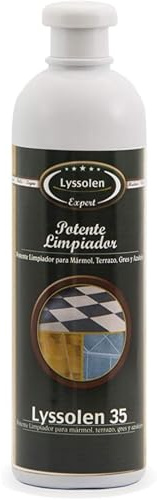 LYSSOLEN - Nettoyant Sols Professionnel - Idéal pour Marbre, Carreaux, Terrazzo et Grès - Nettoie et Ravive la Brillance - Produit Sol Non Glissant et Haute Efficacité - Anti Taches (1 Litre)