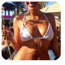 Yienate Sexig kroppskedja guld bikini boho sele midja kedja magkedja mode kroppssmycken gåvor för kvinnor och flickor