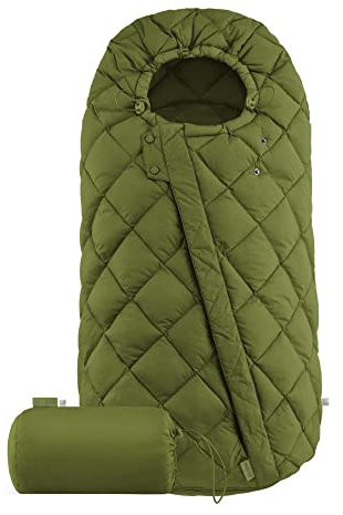 CYBEX Gold Fußsack Snøgga 2, Für Kinderwagen, Für Kinder von 6 Monaten bis 3 Jahren, TOG 4, Nature Green (Grün)