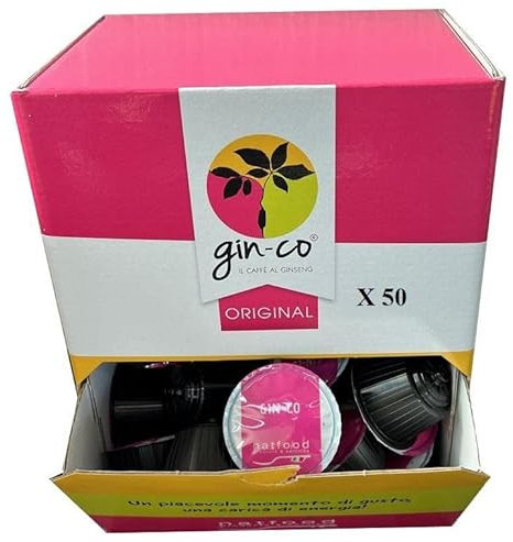 gin-co preparato in polvere con ginseng natfood box 50 capsule da 14 g 700