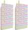 Lurrose 10pcs Triangle Cake Shaped Candy Boxes Cake Slice Boxes Paper Box Bulk for Wedding Birthday Party Favour