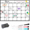 toots - Calendario Magnetico per Frigorifero – Pianificatore Mensile A4 (30x21 cm), Lavagna Magnetica con 4 Pennarelli e Gomma Magnetica – Organizzatore Familiare e Pianificazione Mensile