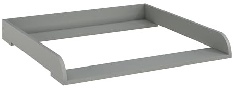 Shefa Kids Changing Attachment 800 Universal for IKEA Dressers - Suitable for Malm, Hemnes, Nordli, Grey