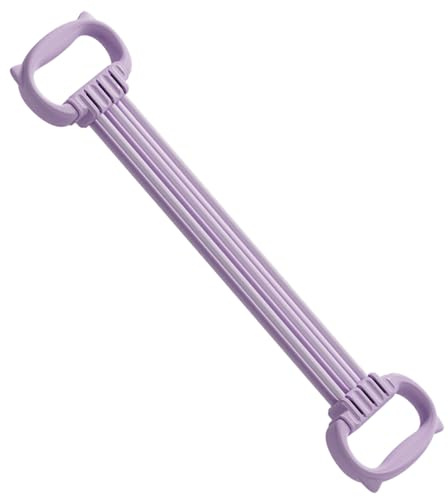 Cuerda de resistencia - Estirador de mano para ejercicios de brazo para entrenamiento de espalda - Equipo de ejercicio de cuerda de tensión, bandas elásticas de 6 velocidades para entrenamiento de
