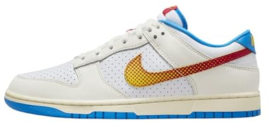 Nike Dunk Low Retro SE Schuhe (HQ3613-133, Sail/Tour Yellow/Photo Blue/University Red), Sail/Tour Yellow/Photo Blue/University Red, 44 EU