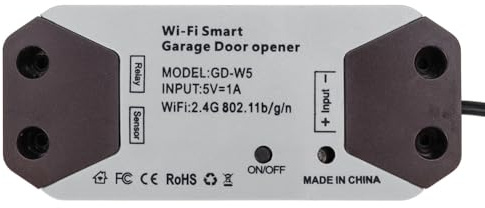 Yarryuter WiFi Smart Garage Door Opener Switch Garage Door Controller APP Remote Control No Hub Require