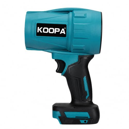 Koopa Souffleur Batterie 21V, Mini Souffleur sans Fil, sans Batterie | Petit souffleur de feuilles 1350 W, 25,800 tr/min, vitesse variable, pour jardin, voiture, PC, atelier et poussière.