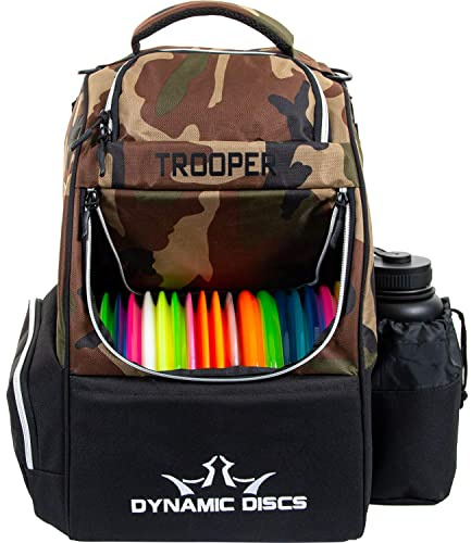Dynamic Discs Trooper Starter Disc Golf Backpack, Holds 18+ Discs
