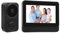 Système D'interphone Visuel, Système D'interphone Vidéo WiFi sans Fil avec Caméra de Vision Nocturne IR et Moniteur 2 Voies Vocales 1080p HD Sonnette Vidéo sans Fil