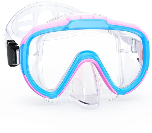 Zeligerstar Snorkel Mask Adult, 180° Panoramic View Diving Mask, Anti-Fog Swimming Mask with UV Protection Lens, Anti-Leak Swimming Goggles for Men Women