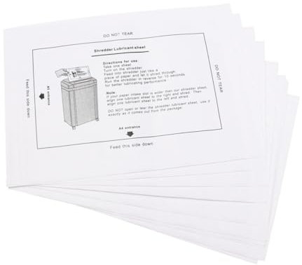 CAXUSD 8St Ölpapier Schmierölpaket professionelles Aktenvernichteröl Haupt Motoröl