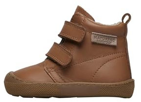 Naturino Stivali barefoot in pelle, Cognac 21