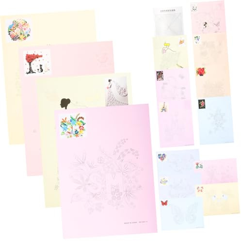 Lurrose Paper Quilling Kit Lightweight DIY Paper Craft Kit Convenient Storage Home Decor School Teaching