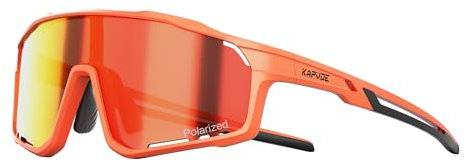 KAPVOE Fahrradbrille Kinder Schnelle Brille Sportbrille Baseball Sonnenbrille Polarisierte Radfahren Softball - K9033