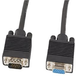 Lanberg CABLE VGA MACHO HEMBRA FERRITA NEGRO 3 M