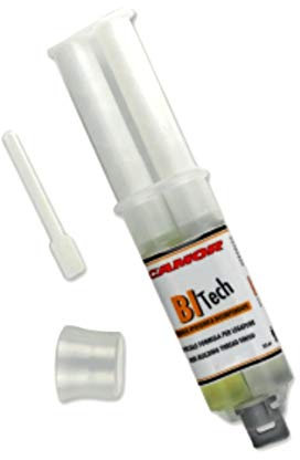 BITECH Colla bicomponente 25ml trasparente, Gel, Adesivo per canne da pesca