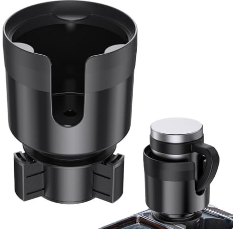 Portabicchiere esteso per auto, estensore portabicchieri per auto, inserto portabicchieri per auto, supporto per tazza spazioso sicuro per bevande per veicoli per limitatore di tazza