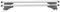 Nomad Menabo Tiger Roof Bar For Hyundai Tucson (2020-) Integrated Railing Heavy Duty Lockable Car Rack With Rails Set Of 2 Aluminium Rail 120cm In Length Silver