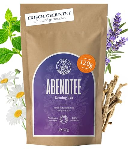 Té de Noche Monte Nativo (120 g) – Infusión relajante de hierbas sueltas con melisa, valeriana, manzanilla, lavanda, menta y pasiflora – Para paz interior, buenas noches y pequeño regalo