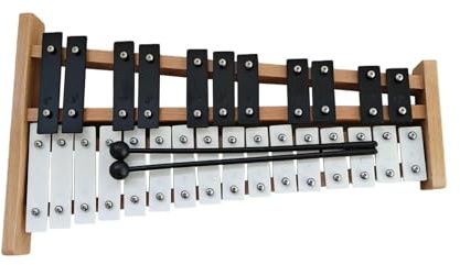 Xylofon 27 Notes Glockenspiel Xylofon Nyckelmotoriska färdigheter manuell slagmusik