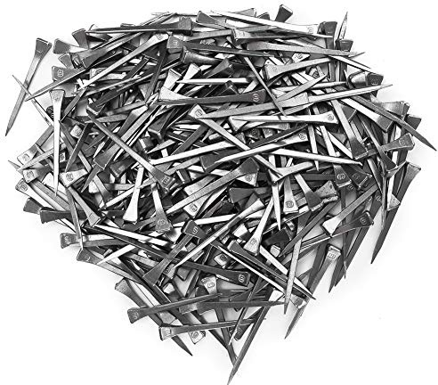 250 pièces E6 clou de fer à cheval, clous de fer à cheval et clous de chaussure, paume de clou pour outils de fer à cheval en acier inoxydable de cheval