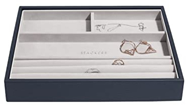 Stackers Marine Schmuckschatulle Klassisch Schmuckfach für Ringe/Armbänder