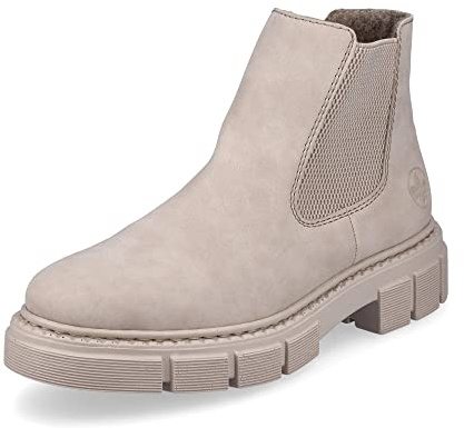Rieker Mujer Botines M3854, señora Botas Chelsea
