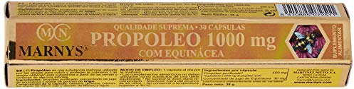 MARNYS Propóleo 1000 mg con Equinácea y Aceite de Germen de Trigo 30 Cápsulas
