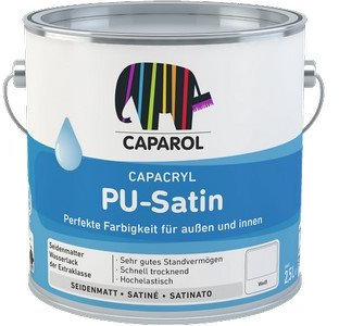 Caparol Capacryl PU-Satin Größe 350 ml, Farbe Basis T
