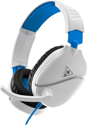 Turtle Beach Recon 70P Weiß Gaming Headset - PS4, PS5, Xbox One, Xbox Series S/X, Nintendo Switch und PC