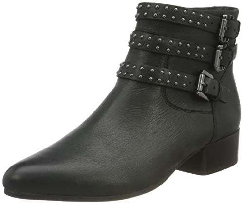 Geox D Peython Low C D, Botines para Mujer, Negro (Black), 37.5 EU