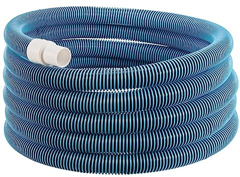 VEVOR Tubo da Piscina 1-1/2 x 30 piedi, Tubo di Pulizia da Aspiratore per Piscina, Compatibile con Piscina Fuori Terra Piscina Interrata per Pompa Filtro a Sabbia, Tubo per Pulizia Piscina