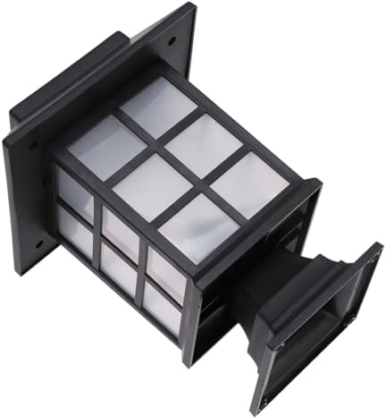 NIYANGLE Lámparas Solares para Jardín Exteriores 2 Piezas, Impermeables Ip55, Ahorro de Energía, Color Negro, Luces para Césped y Patio