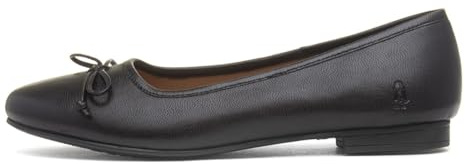 Hush Puppies Women's Naomi Closed Toe Ballet Flats, Black, 6 UK