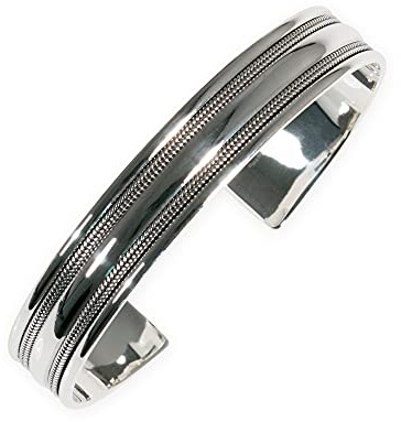 Fly Style Armreif aus 925 Sterling Silber - Wikinger Armspange - Viking Schmuck