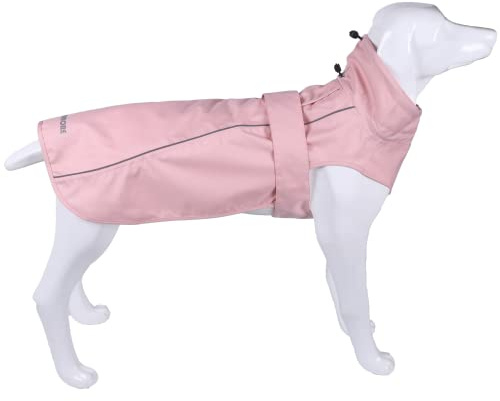 Adjustable Waterproof Dog Raincoat for Dogs,Lightweight Pet Rain Jacket Puppy Clothes with Reflective Strip for Small Medium Large Dogs