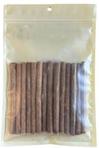 Bastoncini da masticare naturali per cani, confezione da 14 pezzi, snack proteici per dentizione di alta qualità, giocattolo antistress, ricompensa per l'addestramento degli animali domestici per cani