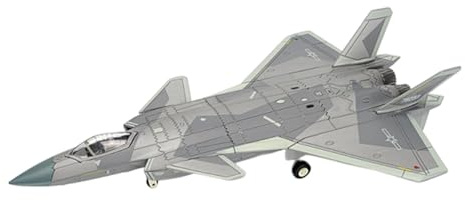 JISADER Kit de Modelo de Avión de J20 a Escala 1:72, Kit de Montaje DIY para La Oficina, Estilo a