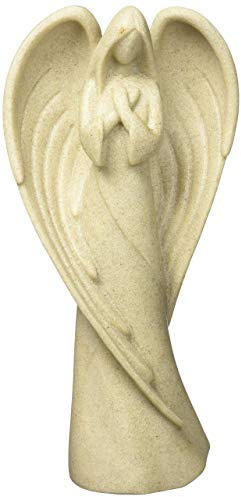 Zings & Thingz Desert Sand Angel Figurine Praying Cherub Statue Figure
