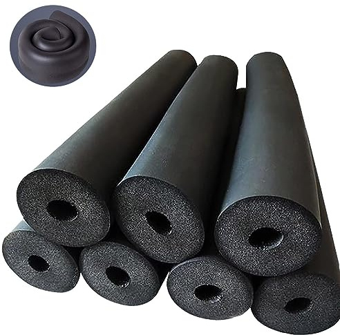 Frostskyddsmedel Isoleringsrör Flexibelt Skumrör Rörisolering 50mm 63mm 76mm 90mm 110mm Luftkonditionering Isolering Tubhylsa (Size : T20mm X ID110mm X L1.8M)