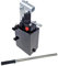 Flowfit Hydraulische Doppeltwirkende Handpumpe 25cc für doppeltwirkenden Zylinder Montiert mit einem Tank 600mm Handhebel enthalten (2 Liter/ohne Überdruckventil)