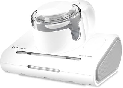 Taurus - Aspirador de colchones Textile Care | 300w | Luz Ultravioleta UV-C | Cepillo motorizado | Luz led | Gran Longitud de acción