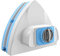 Double Side Magnetic Fensterreiniger,8 Gänge Einstellbare Magnetic Double Window Glas Wischer,Magnetischer Fensterreiniger,Double Side Magnetic Window Cleaner für Glasierte Fenster Dicke 5-25mm