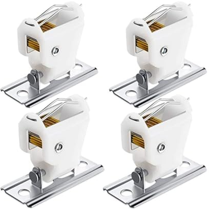 Artibetter 4 Cerradura De Cordón De Cortina Sujetador De Bloqueo De Polea para Persiana Romana Y Persiana Sin Taladrar Accesorios para Cortinas Fácil Instalación
