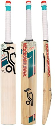 Kookaburra Nickel 9.1 Junior Cricket Bat - Size 5, Teal/Red