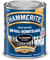 Hammerite Metallschutzlack Glänzend, Schwarz, 250 ml