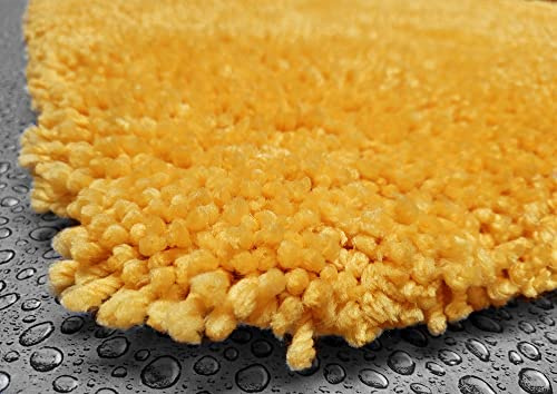 Spirella Highland California Yellow Gelb Badteppich Badematte 55x65cm. Swiss