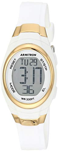 Armitron Sport 45/7034 - Reloj Digital con cronógrafo y Correa de Resina para Mujer